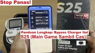 DS REVIEW RAHASIA! Cara Aktifkan Bypass Charger di Itel S25 Bikin Baterai AWET! Gojek Grab Driver Ok