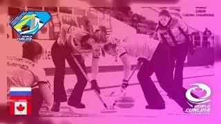 Russia v Canada - Women - Round-robin - World Junior Curling Championships 2019
