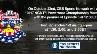 NGK F1 Powerboat Championship Facebook Cover Video Promotion