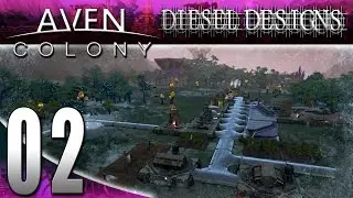 Aven Colony Gameplay : EP2 :  Winter is a Beast! (HD City Builder Let's Play)