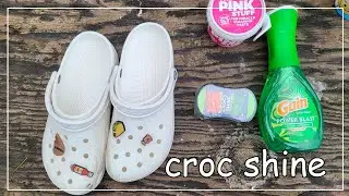 Croc Shine против The Pink Stuff против Power Blast Cleaning White Crocs, что работает лучше?