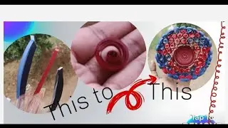 quilling paper bowl for decoration #homedecor #papercraft #handmade #youtube #startup #gift #special