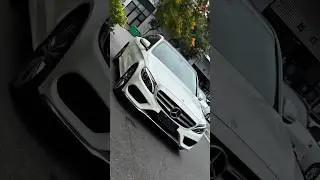 Mercedes C-Class is the Compact executive Luxury Sedan ✨🤍 #mercedes #benz #luxury #car #shortvideo