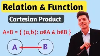 Cartesian Product Of Set | Ordered Pairs | Relation Definition | Maths For 11th, 12th, NDA, IIT-JEE