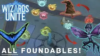 ALL OF THE FOUNDABLES IN HARRY POTTER: WIZARDS UNITE, REVEALED! - Lumos #11