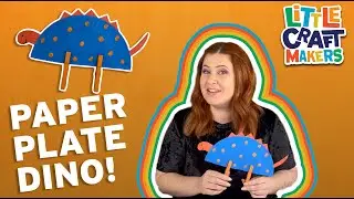 LET'S MAKE A PAPER PLATE DINOSAUR!