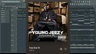 How to make Young Jeezy Trap Star x Fl Studio remake + FLP download 