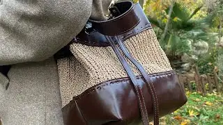 I made the bag I saw on Pinterest