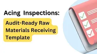 Basic Parts of Raw Materials Receiving Form/Templates