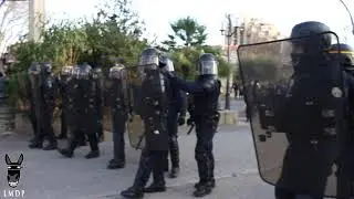 Un CRS tire sur la foule au LBD &agrave; moins de 10m - Montpellier Loi S&eacute;curit&eacute; Globale