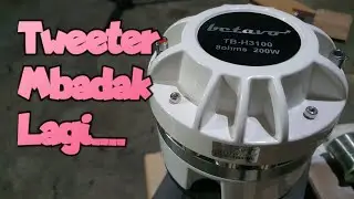 Penasaran Tweeter lubang keluar suara (exit) 1,5 inch bisa jadi 2 inch, hasilnya bagaimana?