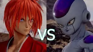 Jump Force - Kenshin Vs. Frieza (STRONGEST)