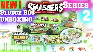 Smashers series 2 Sludge bus unboxing