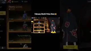February Month Prime Store🔥#shorts #ff #freefire