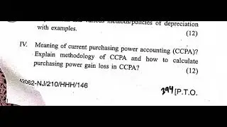 GLOBAL FINANCIAL REPORTING AND DISCLOSURE PAPER FOR M.COM FIRST SEM/ DEC 24