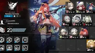 [Arknights] CC#12 Week 1 Risk 23 - Barrenlands: Nameless Sanctuary