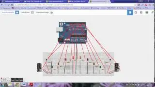ping pong simulation using arduino