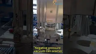 Automatic Negative Pressure Vacuum Can Seaming Machine, Vacuum Can Sealing Equipment
