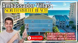 🌴 Inside Ambassador Villas | North Myrtle Beach Luxury Oceanfront Condos Tour 🌊