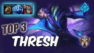 [Wild Rift] Thresh TOP 3 - S11 RUSH Challenger ranked game + build
