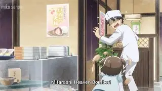Nagomu san got hit by mitarashi heaven bomber || Deaimon ||