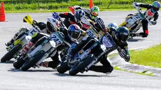 GRAN FINAL del GP Colombia categoría SUPERMOTO. Autodromo de Tocancipá 2018.