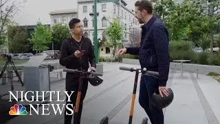 Electric Scooters Banned In San Francisco | NBC Nightly News