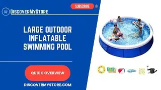 Large Outdoor Inflatable Swimming Pool