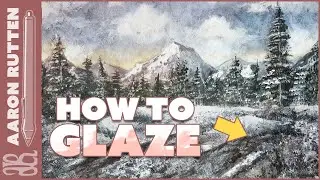 Grayscale to Color - How to Glaze a Painting Digitally