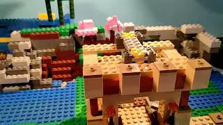 Stop Motion Build  21250 The Iron Golem Fortress