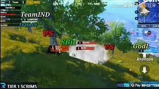 8Bit vs TeamIND vs GodL | Practice Scrims