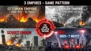 The 4-Stage Collapse Pattern Behind the Fall of Three Superpowers