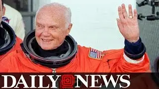 John Glenn, American Astronaut, U S  Senator And Fighter Pilot Dies At 95