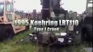 1995 Koehring Cranes & Excavators on GovLiquidation.com