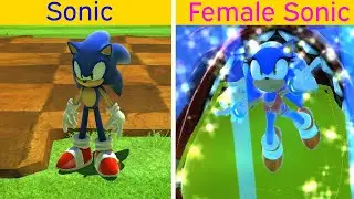 Female Sonic ⭐️ Sonic Generations mods ~ Gameplay