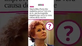 Maria Rita Parsi che malattia aveva? Ieri era in tv, poi la tragedia improvvisa