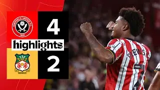 Sheffield United 4-2 Wrexham | Carabao Cup highlights