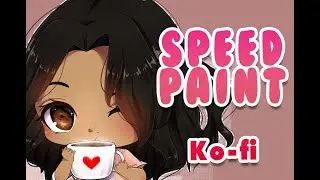 ♡♡ SPEEDPAINT: Ko-Fi by Lynari Nya ♡♡