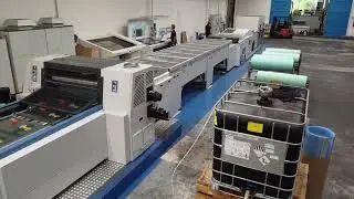 6 color Konig & Bauer metalstar 3 uv led curing inks and laquer @Matteo Soprani
