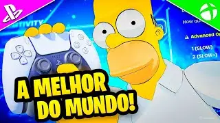 🔥A MELHOR SENSI DO MUNDO PARA CONTROLES no FORTNITE! MELHOR CONFIGURA&Ccedil;&Atilde;O! (PS4/XBOX/PS5/SWITCH/PC!)