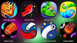Little Big Snake,Snake Clash,Snakes Zone,Worms Dash,Worm Hunt,Snake Doodle,Snake Battle,Snake Lite