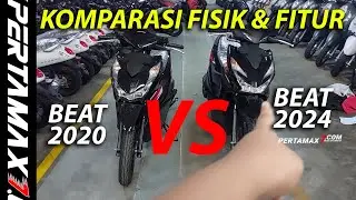 Adu Perbedaan Honda BeAT 2020 VS New BeAT Facelift 2024 CBS 🛵 Cek Persamaan Pilih Mana #beat2024