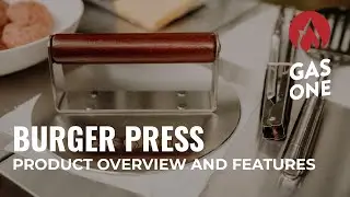 GasOne Stainless Steel Burger Press