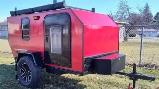 Ep5 budget D.i.y. roof top tent rack  And a subscriber surprise!! #squaredrop #van #overland #offgrd