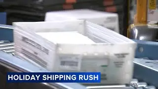 U.S. Postal Service's Philadelphia plant braces for holiday surge