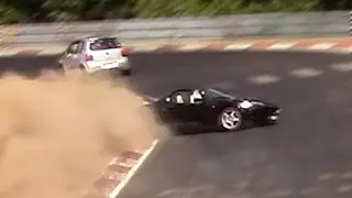 Lotus Elise Spin & Almost Crash Nordschleife N&uuml;rburgring Touristenfahrten 10.09.2016