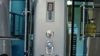 luxury steam shower demo. www.devonat.co.uk 01822 61 62 63  PL19 9AZ