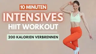 10 MIN Intense HIIT Workout for Fat Loss | Burn 200 Calories in 10 Minutes | Tina Halder