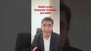 Relief under Domestic Violence Act 2005&hellip;#law #lawyer #legal