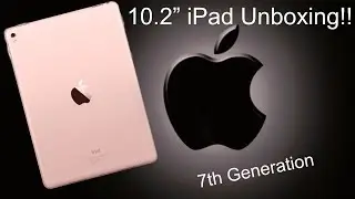 iPad 10.2 Unboxing 7th Generation | Rose Gold!!